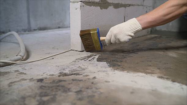 SJ Waterproofing Pros Basement Waterproofing coverage map for Pineville, KY and surrounding area
